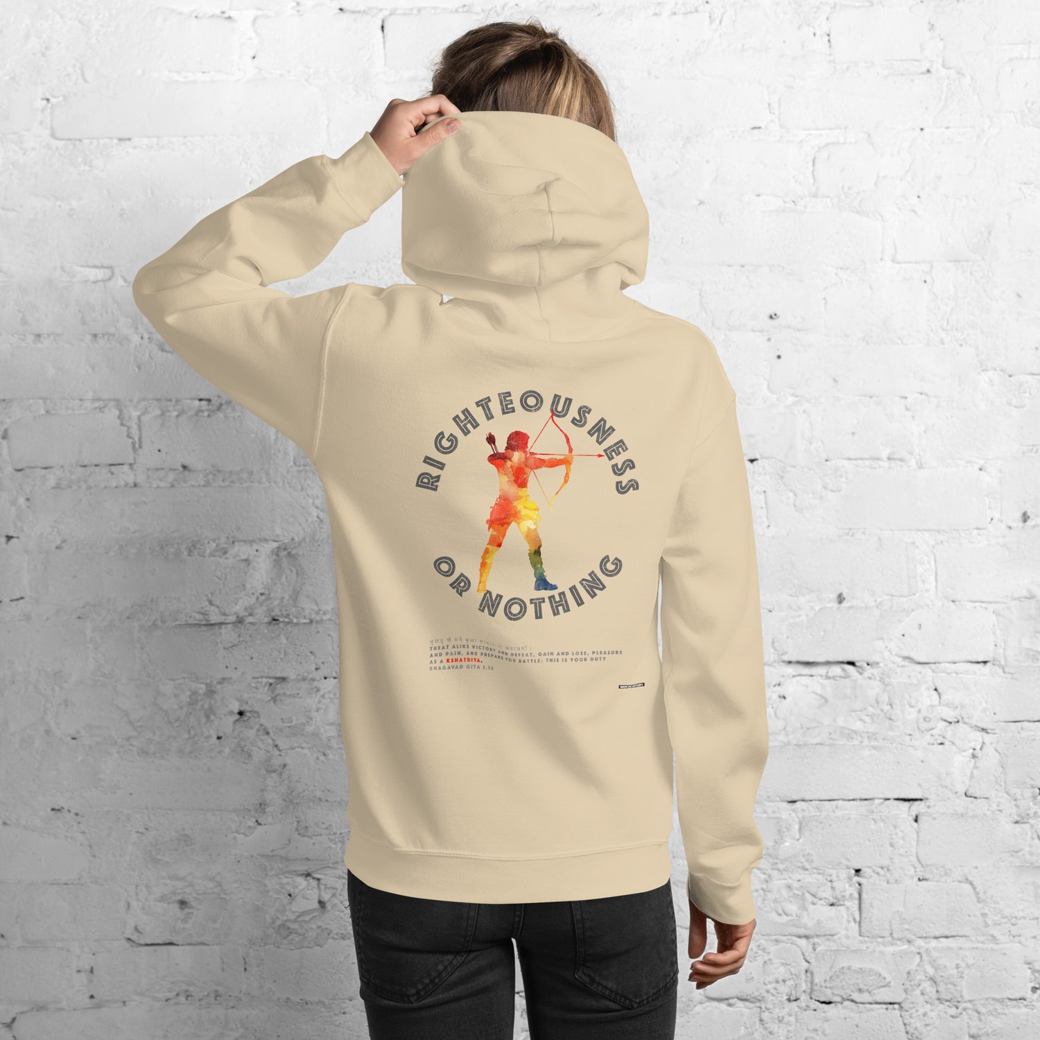 Righteousness or Nothing Hoodie - Warrior&