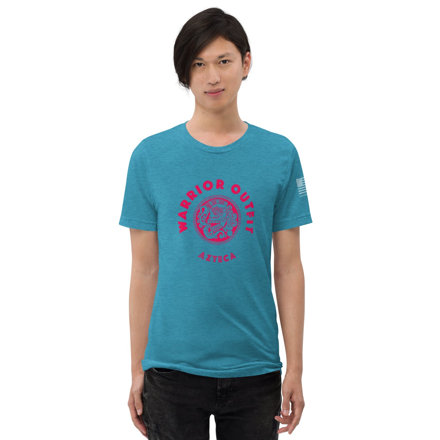 Azteca Ocelotl Jaguar Warrior Tee