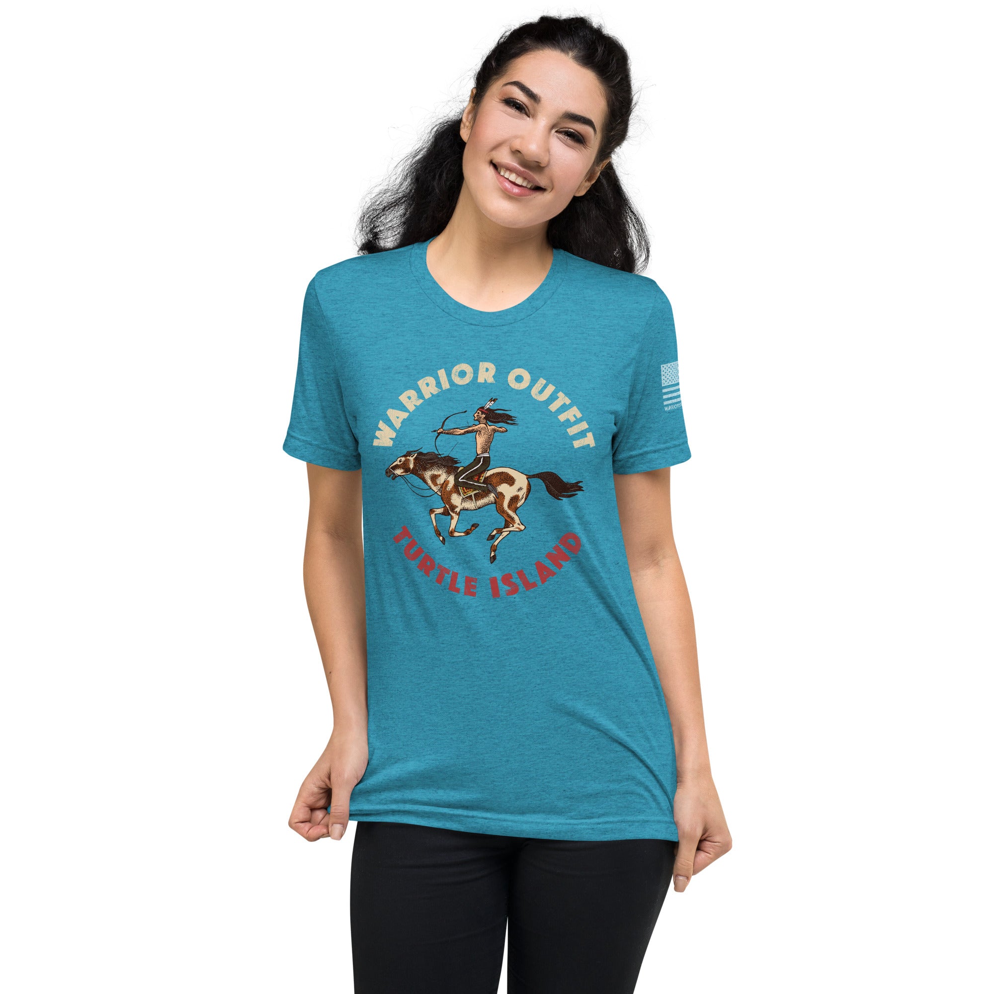 Apache Warrior Workout Tee - Turtle Island