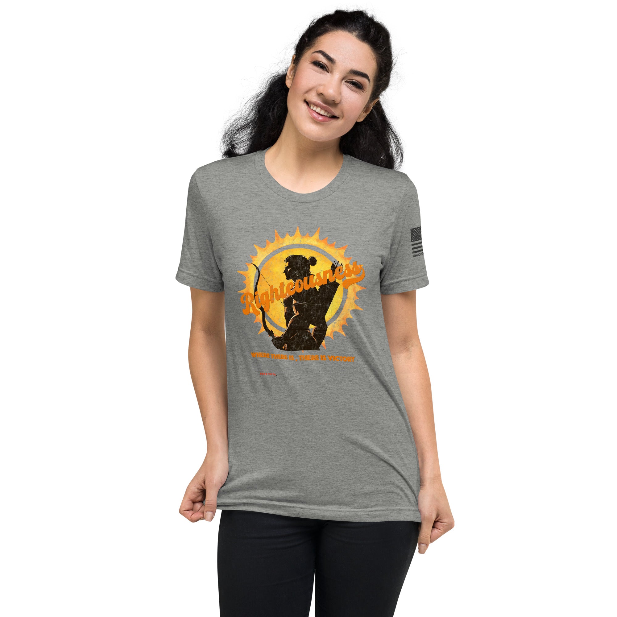 Righteousness Training Tee - Unyielding Warrior Spirit