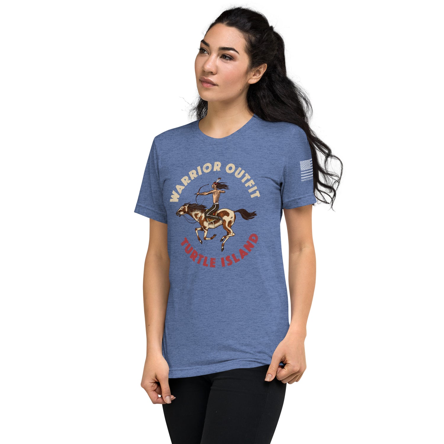 Apache Warrior Workout Tee - Turtle Island