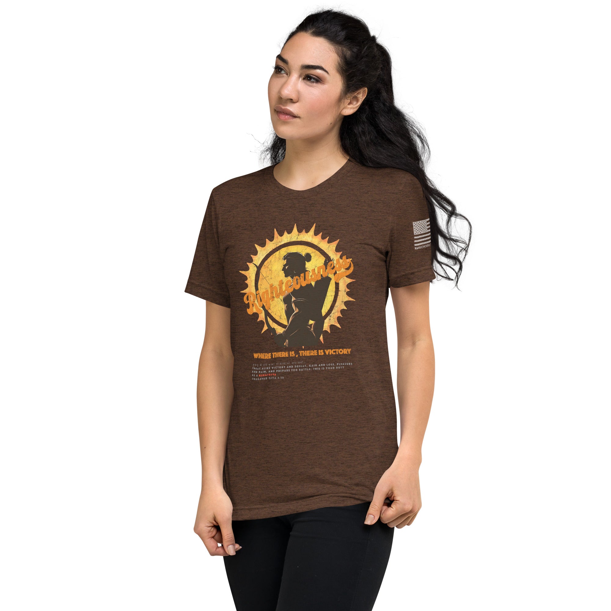 Righteousness Training Tee - Unyielding Warrior Spirit