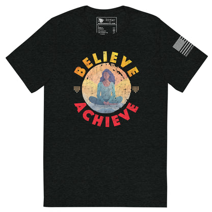 Urban Warrior Workout Tee - Believe and Achieve