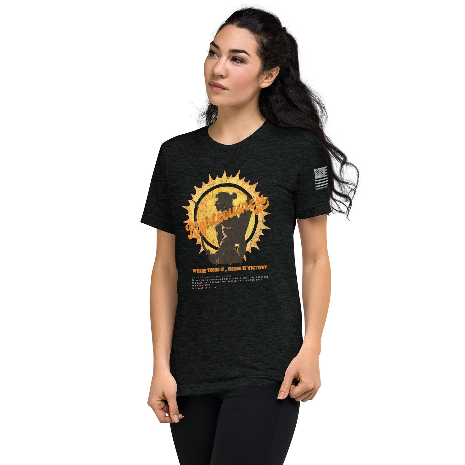 Righteousness Training Tee - Unyielding Warrior Spirit