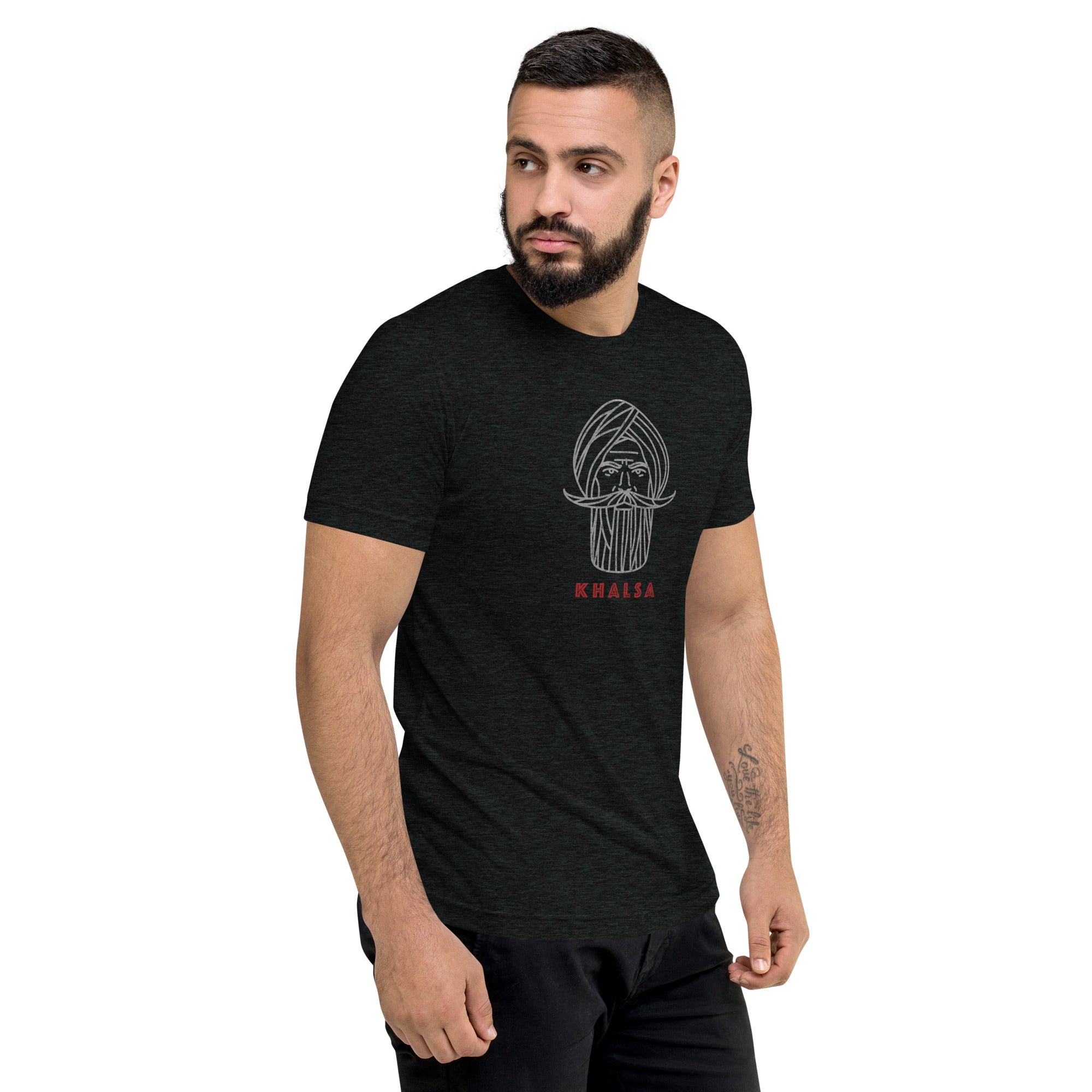 Kshatriya Triblend Tee - &quot;Sarbloh Warrior&quot;