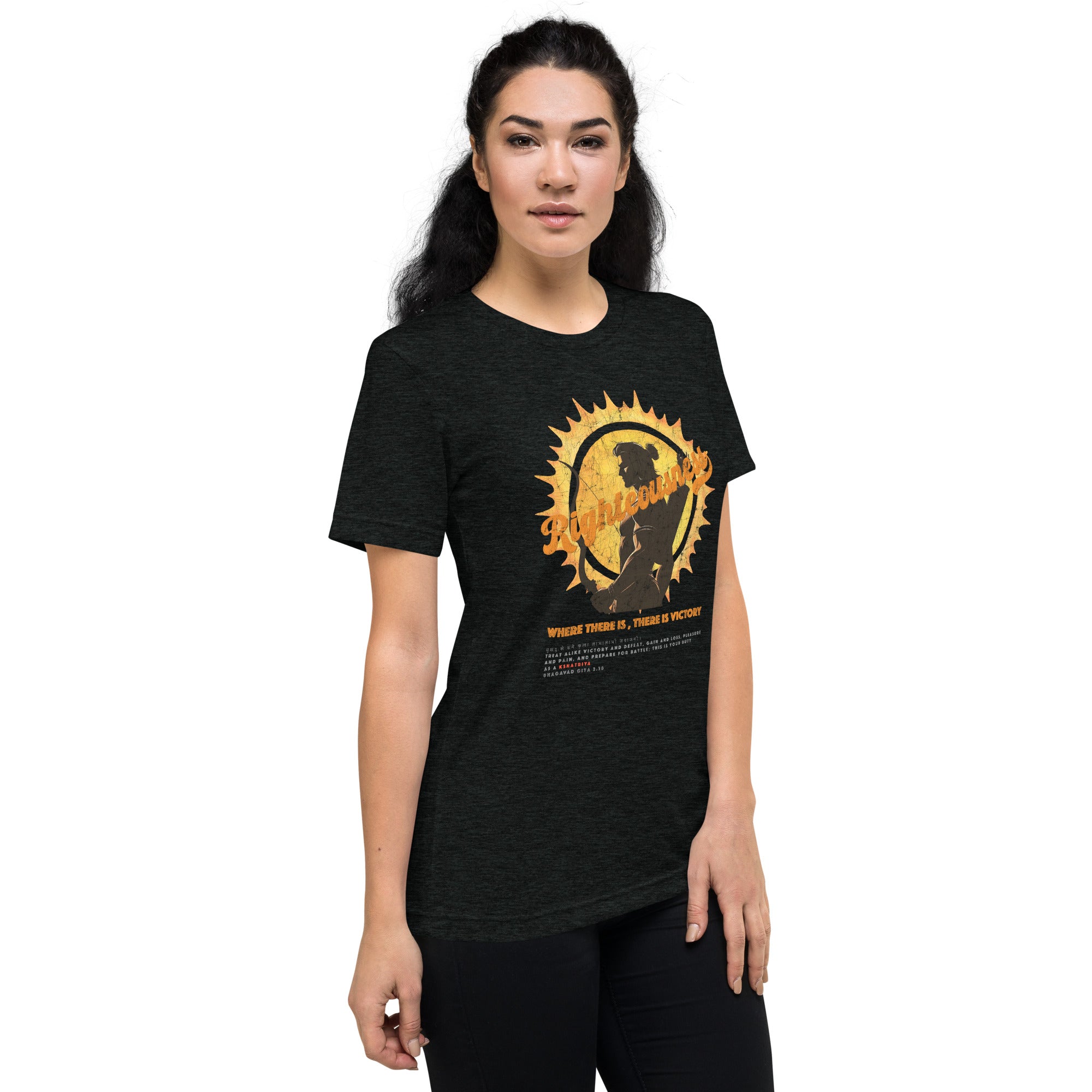 Righteousness Training Tee - Unyielding Warrior Spirit