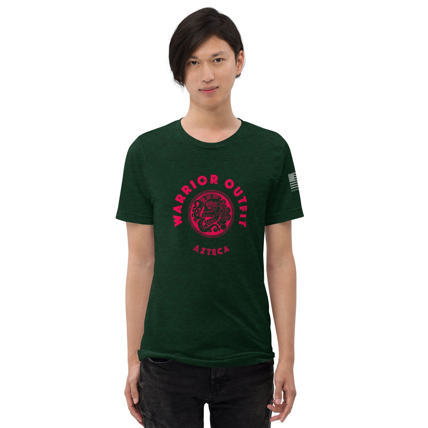 Azteca Ocelotl Jaguar Warrior Tee