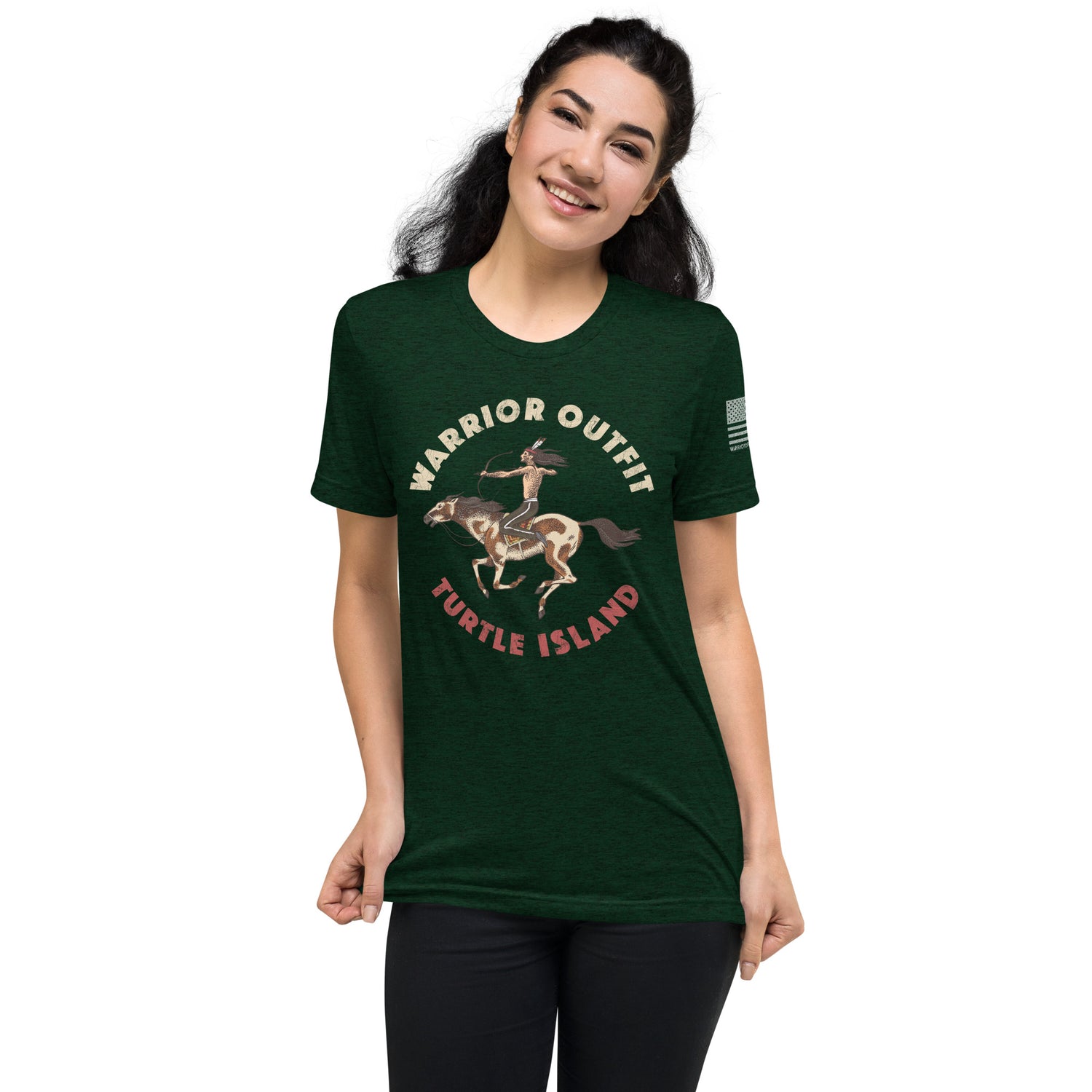 Apache Warrior Workout Tee - Turtle Island