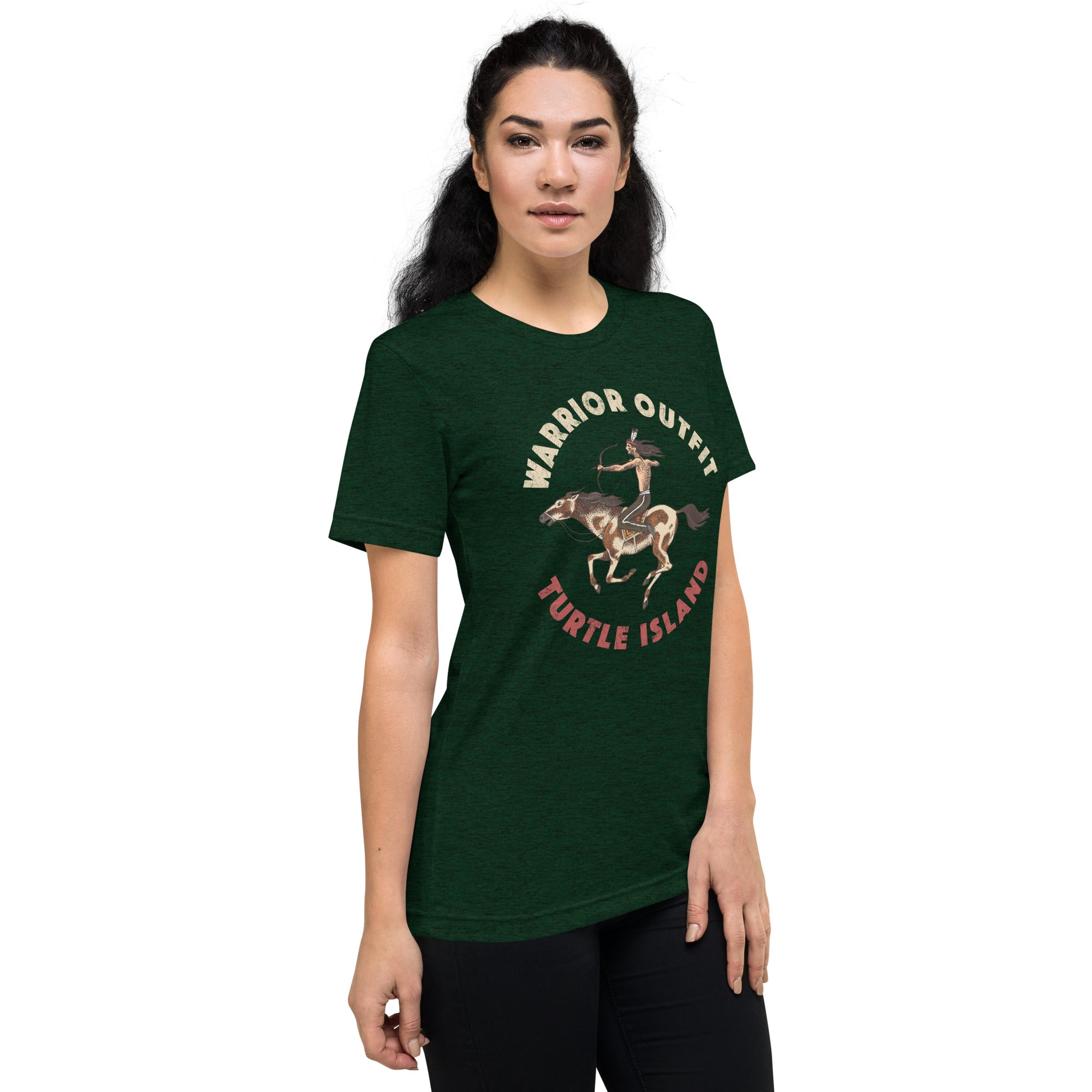 Apache Warrior Workout Tee - Turtle Island