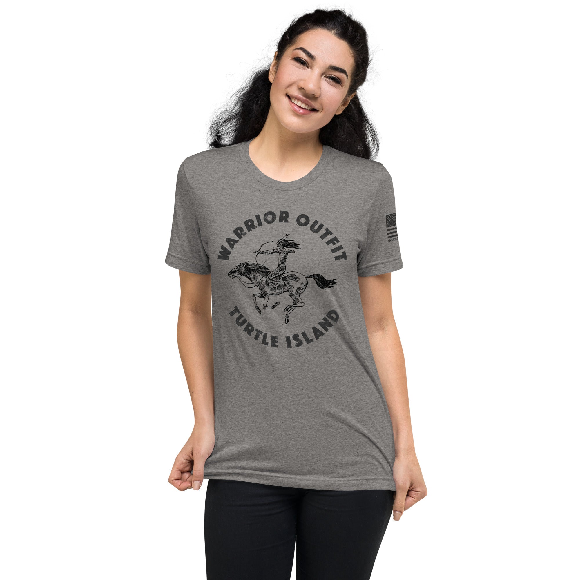 Apache Warrior Workout Tee - Turtle Island