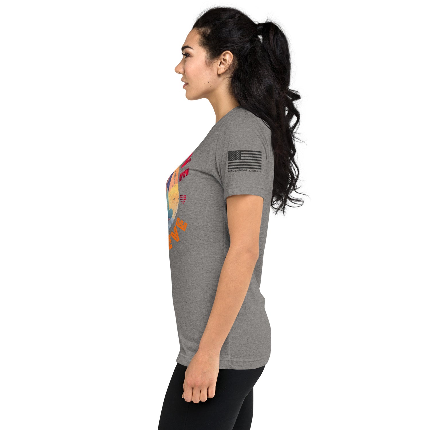 Urban Warrior Workout Tee - Believe and Achieve