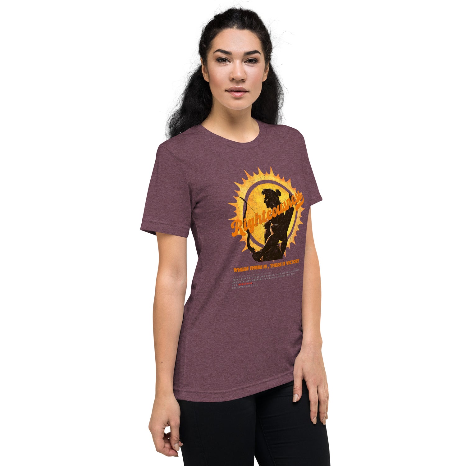 Righteousness Training Tee - Unyielding Warrior Spirit