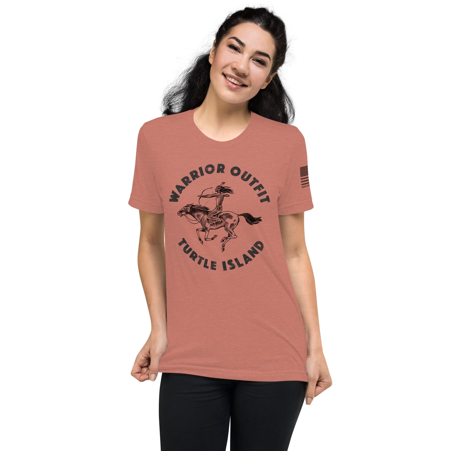 Apache Warrior Workout Tee - Turtle Island