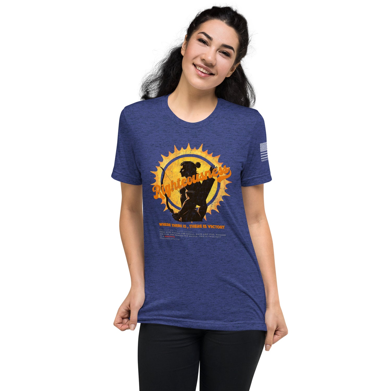 Righteousness Training Tee - Unyielding Warrior Spirit