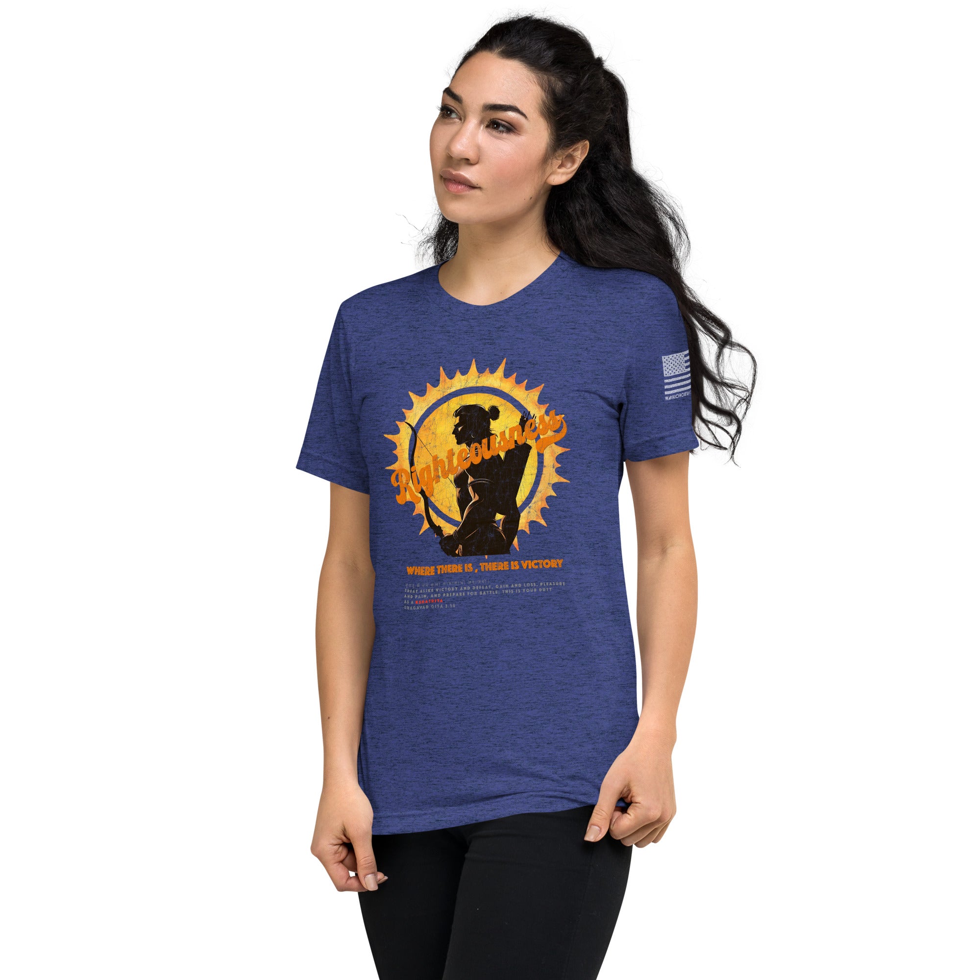 Righteousness Training Tee - Unyielding Warrior Spirit