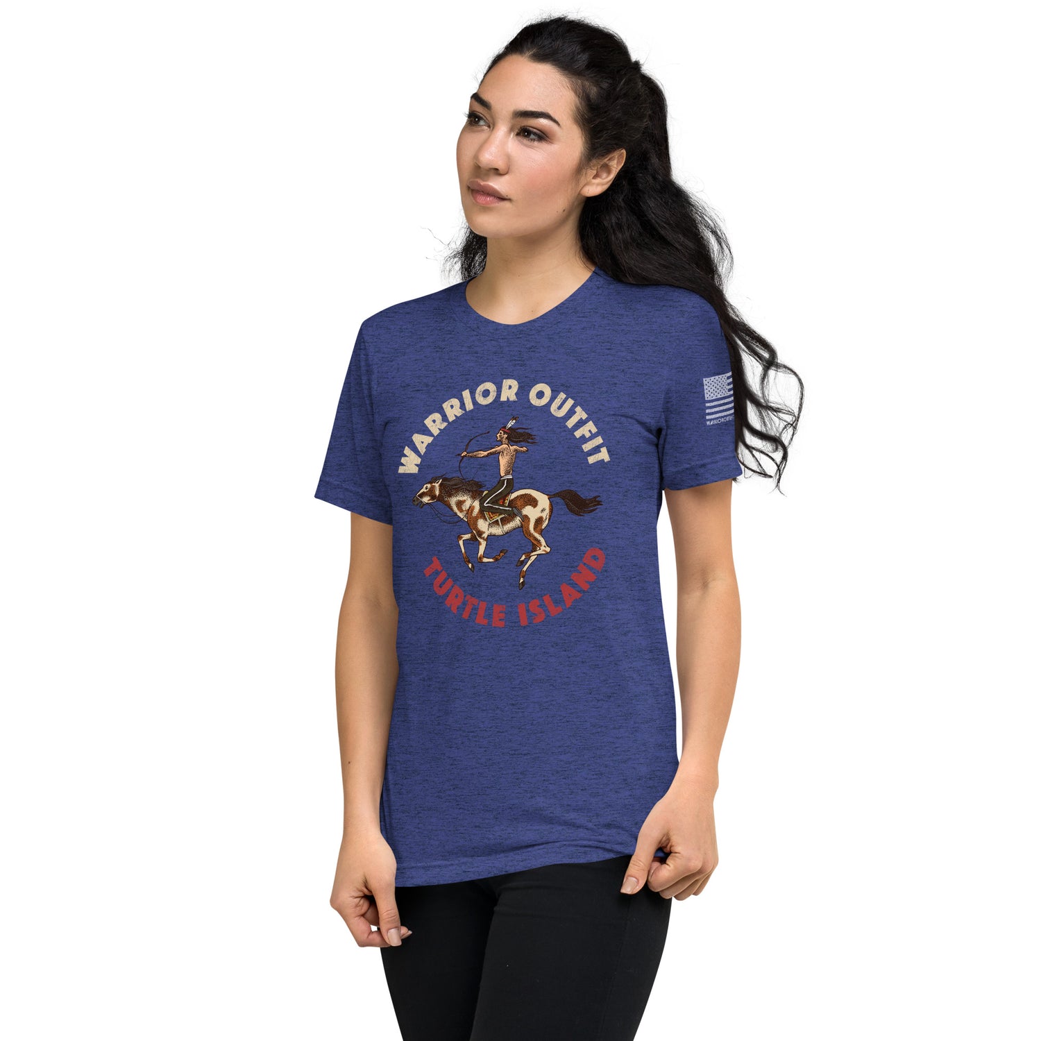 Apache Warrior Workout Tee - Turtle Island