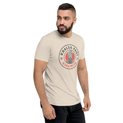 Kshatriya Triblend Tee - &quot;Khalsa Fauj Pride&quot;