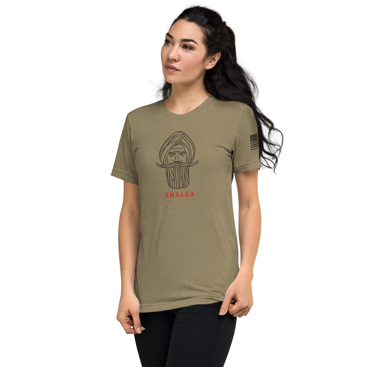 Kshatriya Triblend Tee - &quot;Sarbloh Warrior&quot;