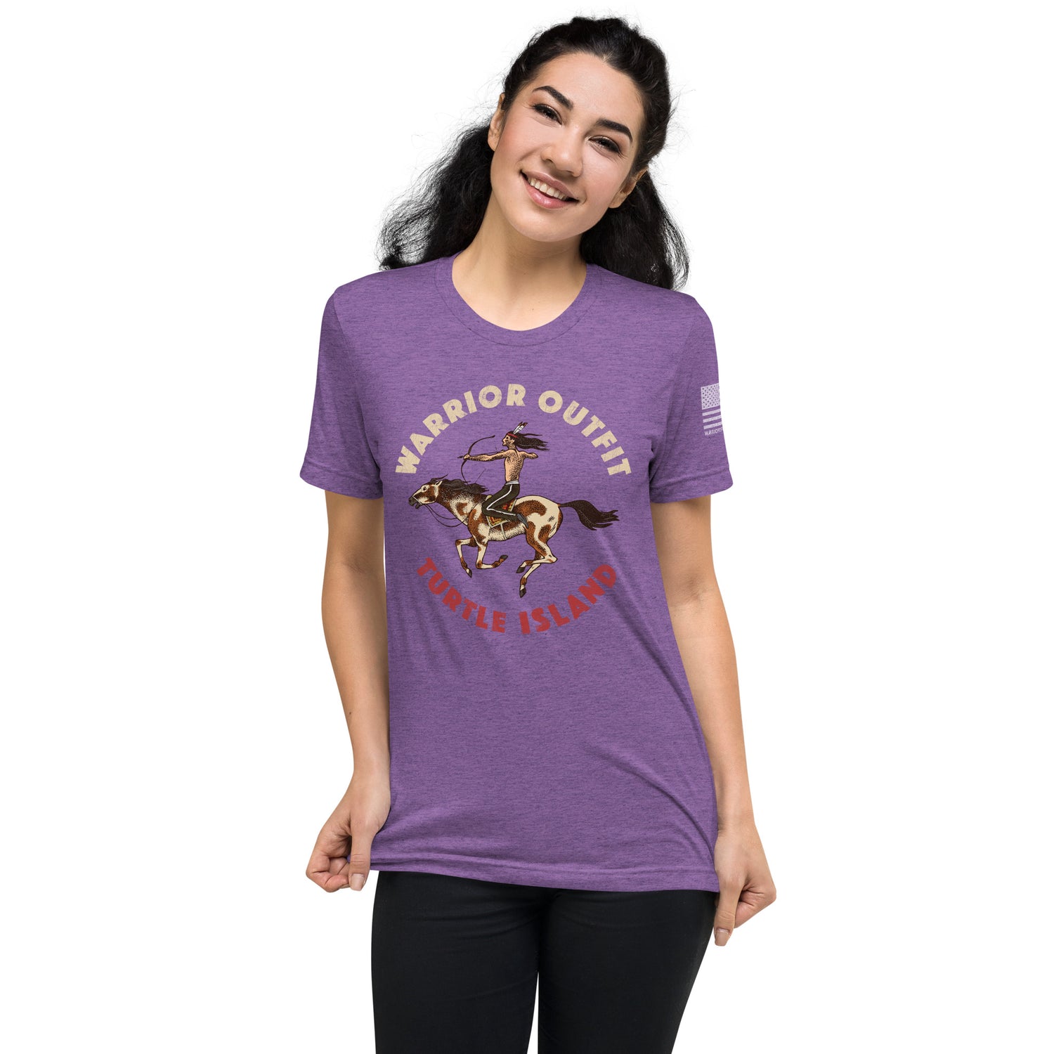 Apache Warrior Workout Tee - Turtle Island