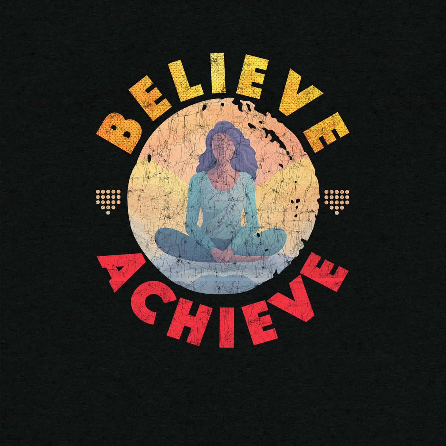 Urban Warrior Workout Tee - Believe and Achieve