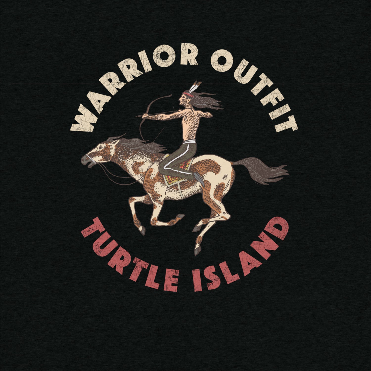 Apache Warrior Workout Tee - Turtle Island