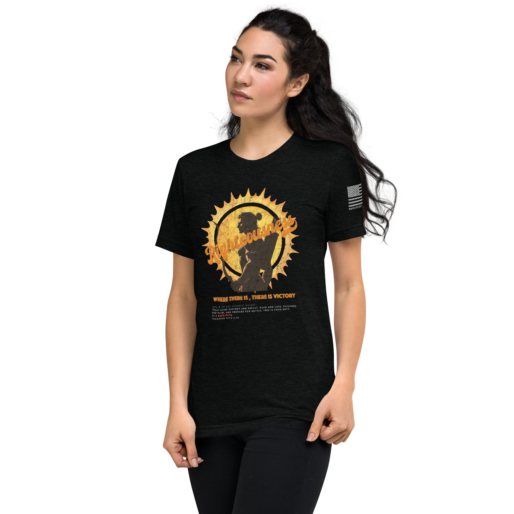 Righteousness Training Tee - Unyielding Warrior Spirit