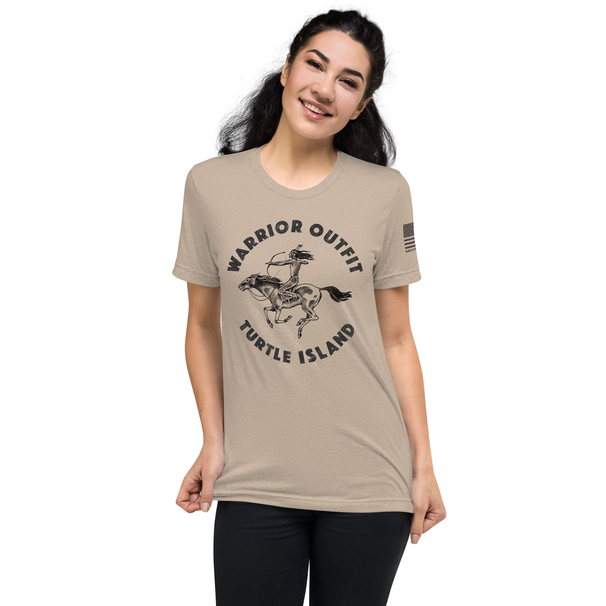 Apache Warrior Workout Tee - Turtle Island