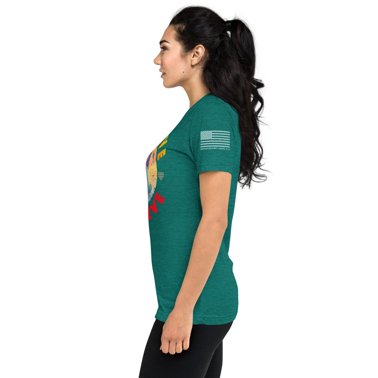 Urban Warrior Workout Tee - Believe and Achieve