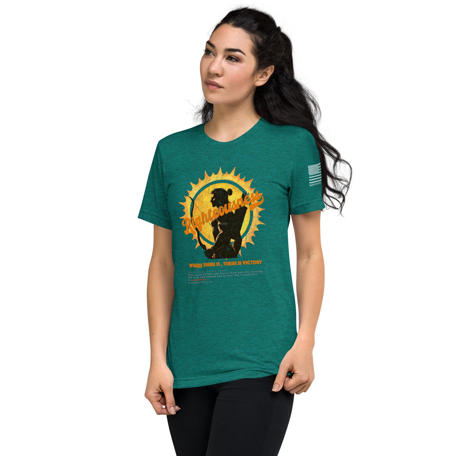 Righteousness Training Tee - Unyielding Warrior Spirit