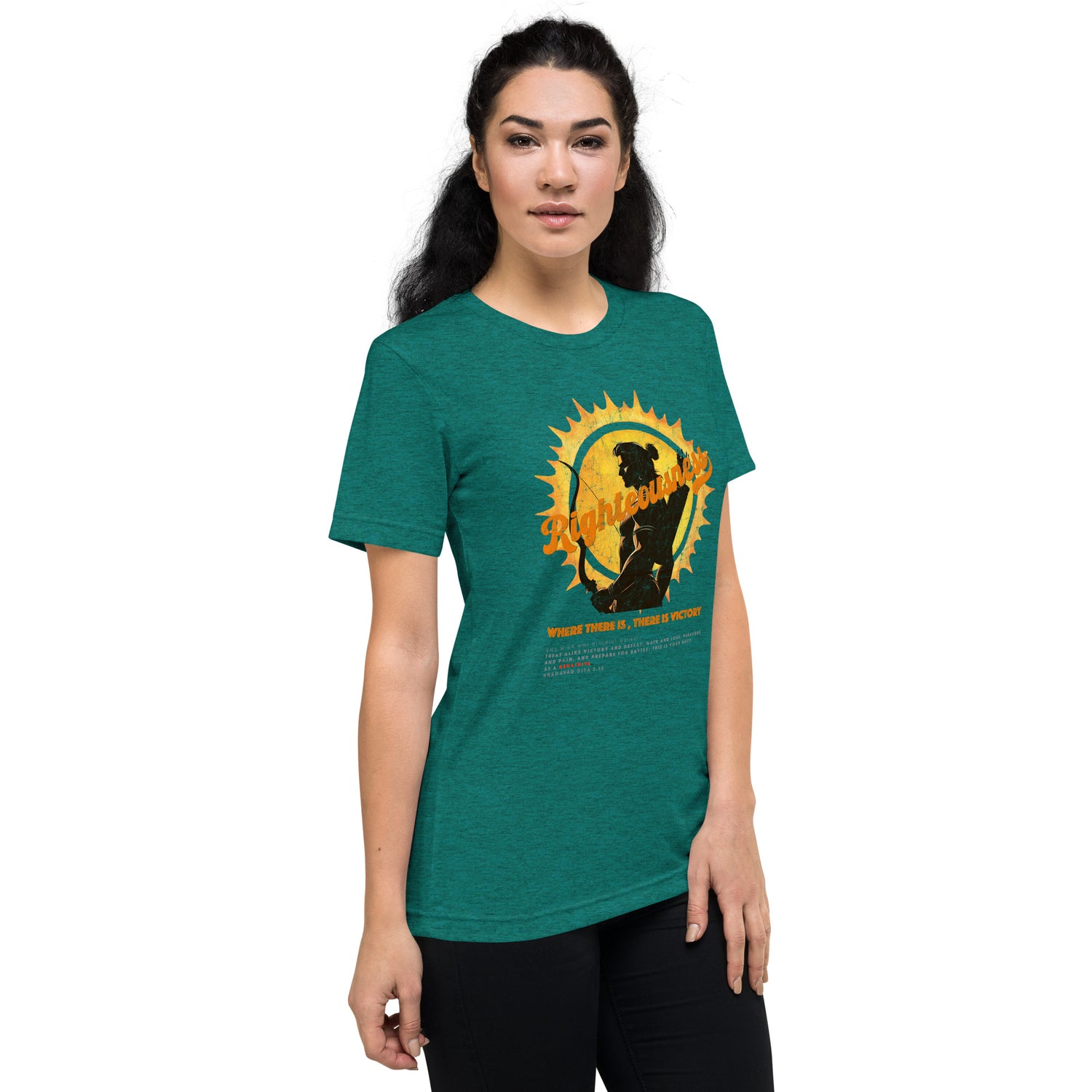 Righteousness Training Tee - Unyielding Warrior Spirit