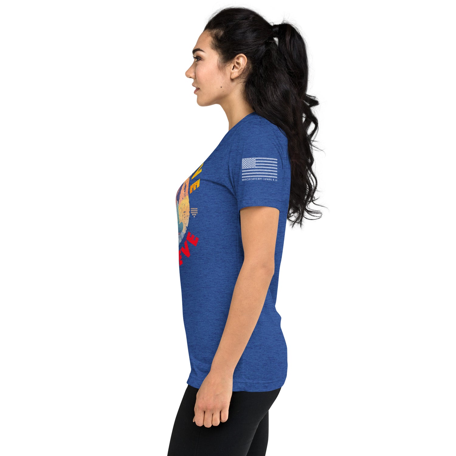 Urban Warrior Workout Tee - Believe and Achieve