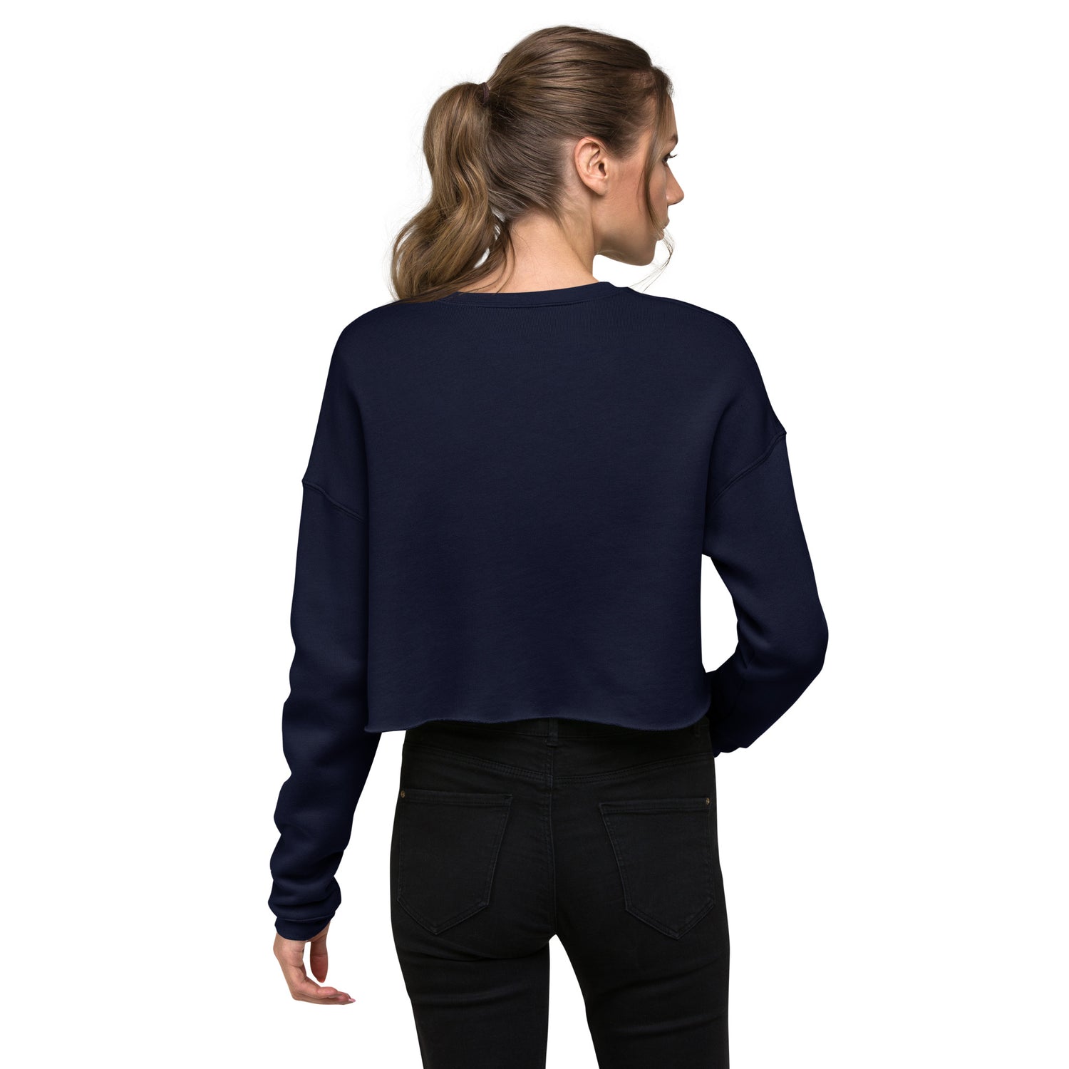 Firebreather Crop Sweatshirt : Cotton Polyester Blend